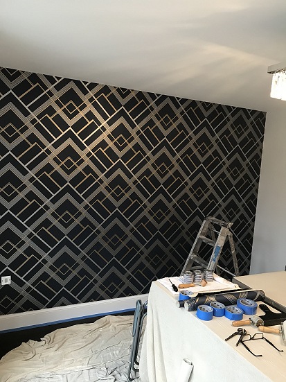 Wall covering complete